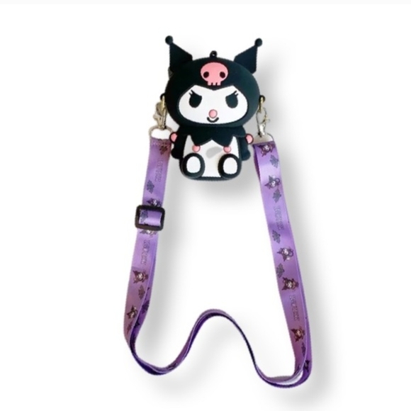 Kuromi Small Crossbody Bag Adjustable Strap - Picture 2 of 5